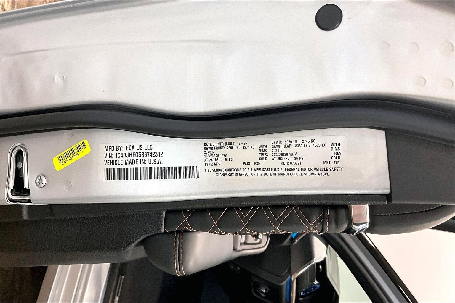 2025 Jeep Grand Cherokee Summit