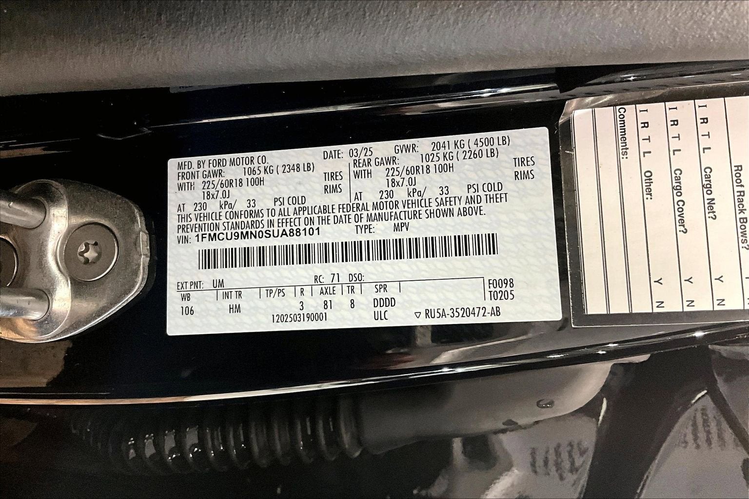 2025 Ford Escape ST-Line