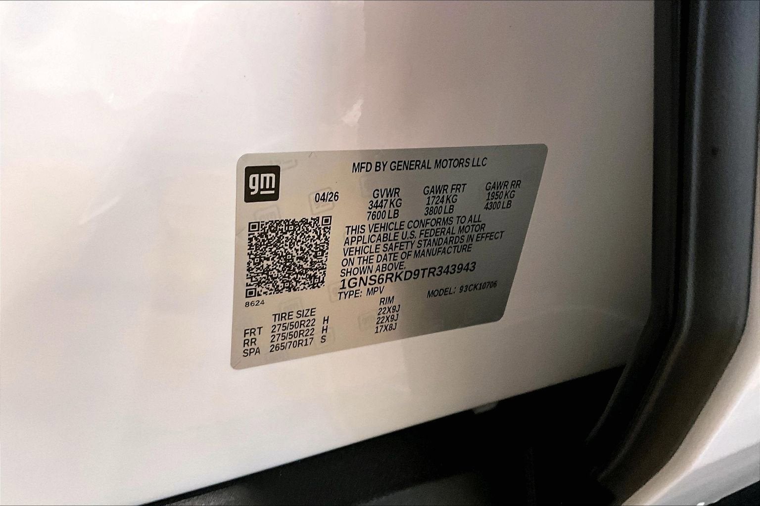 2026 Chevrolet Tahoe RST