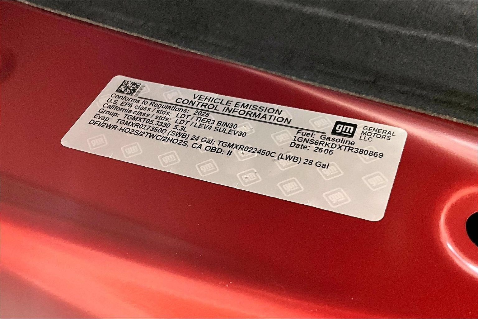 2026 Chevrolet Tahoe RST