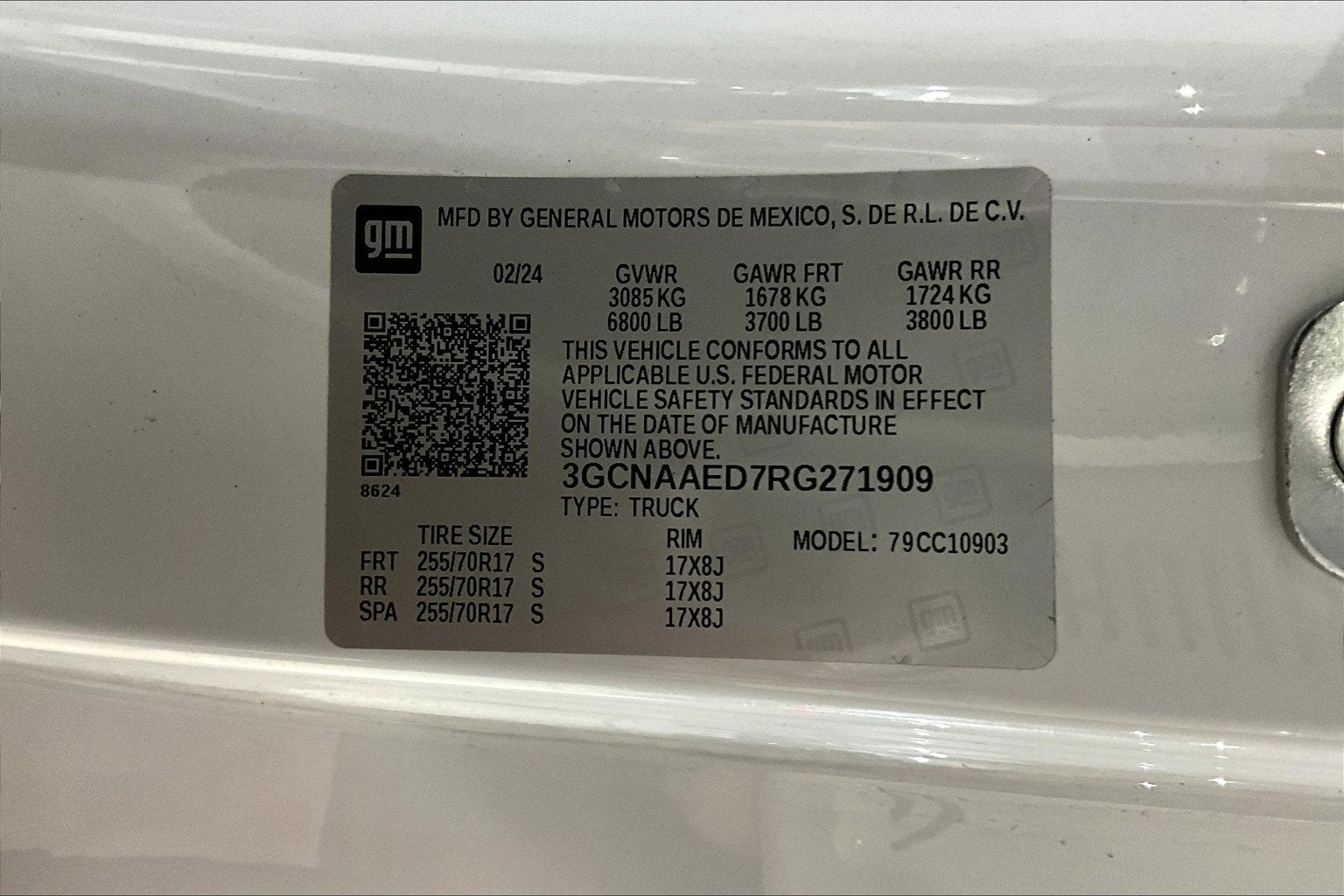 2024 Chevrolet Silverado 1500 WT