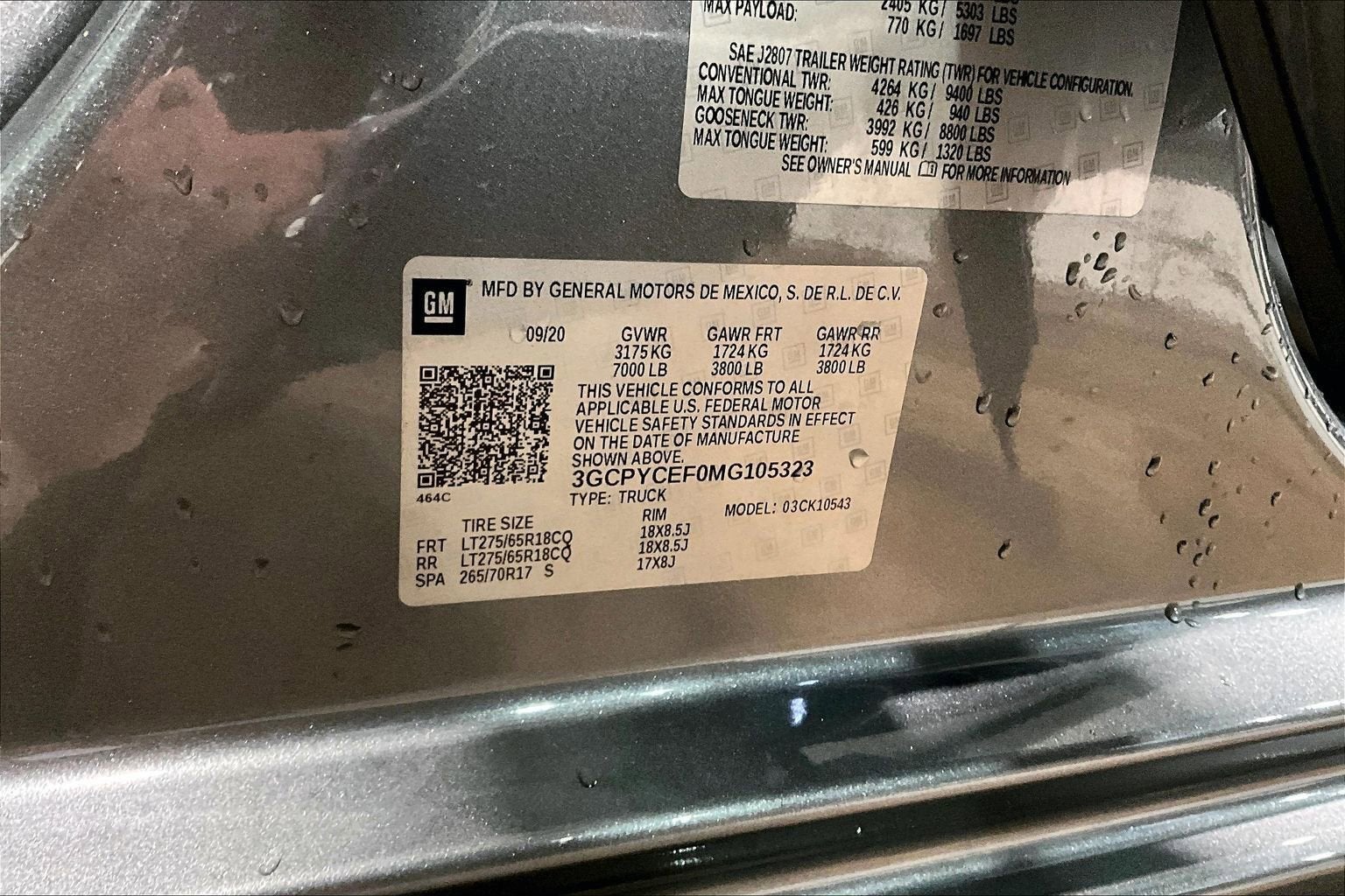 2021 Chevrolet Silverado 1500 Custom Trail Boss