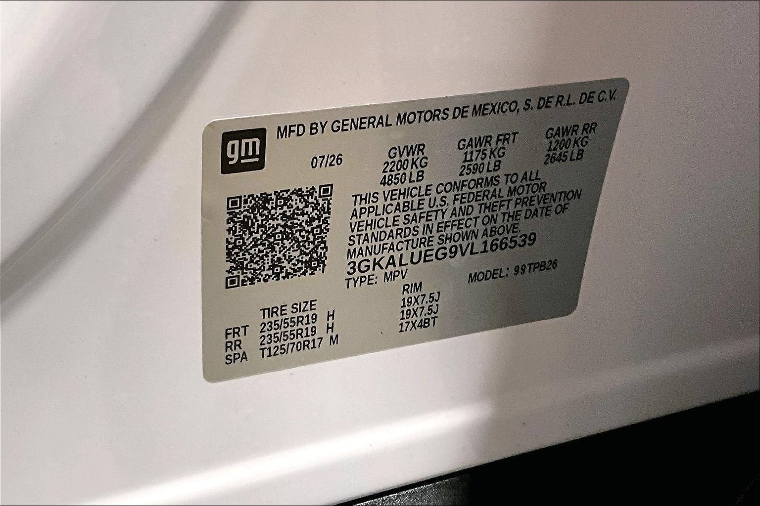 2027 GMC Terrain Elevation