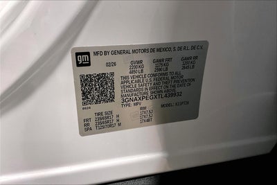 2026 Chevrolet Equinox LT