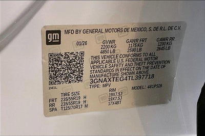 2026 Chevrolet Equinox RS