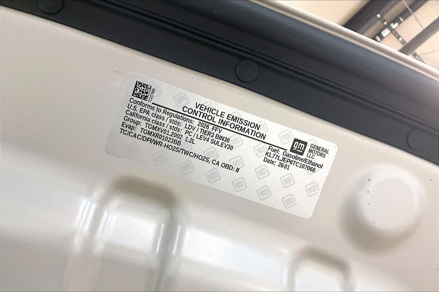 2026 Chevrolet Trax 2RS