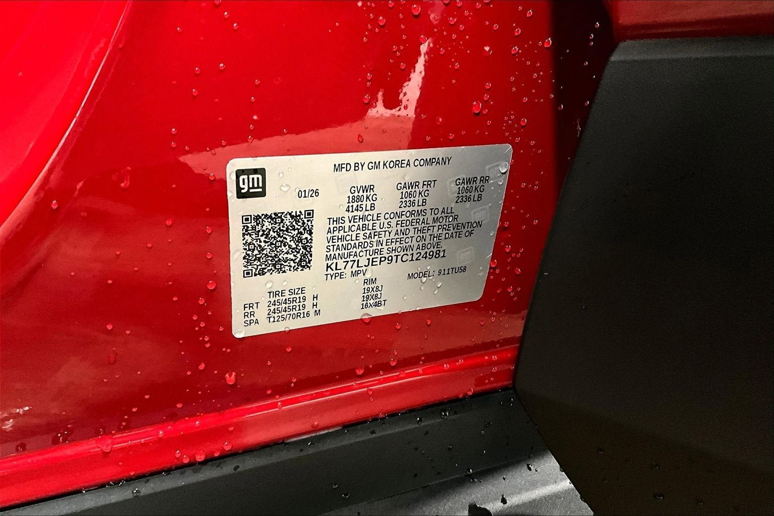 2026 Chevrolet Trax 2RS