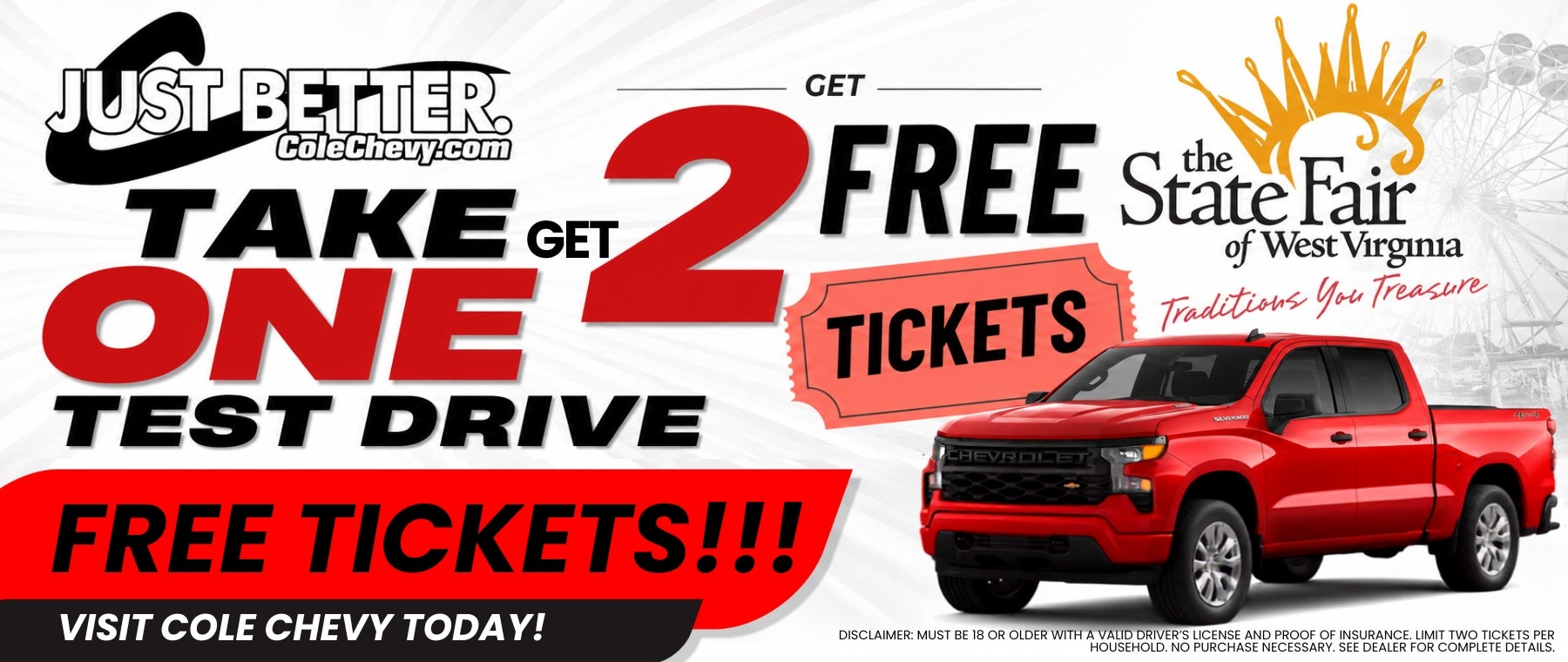 State Fair Ticket Give-A-Way